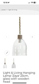 Pair of brand new Zaya Hanging Lights