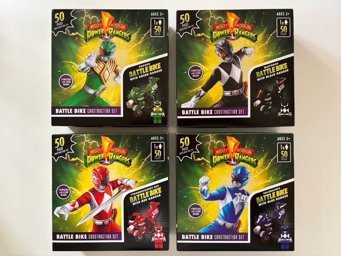 Power Rangers LEGO Battle Bike - 4 packs