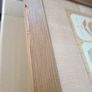 Large Framed Botanical Print Leaf Albums Wood Frame Image 3