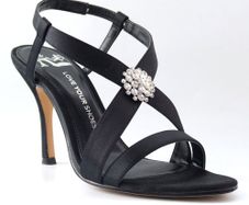 Black Sandals UK7