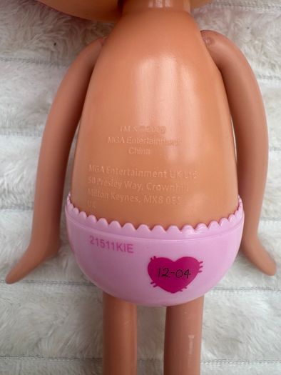 Lalaloopsy Crumbs Sugar Cookie Large approx. 12" Full Size Doll 2009 Silly Hair Used Please see photos
