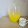 Flower Vase Ombre Yellow Home Decor Image 4