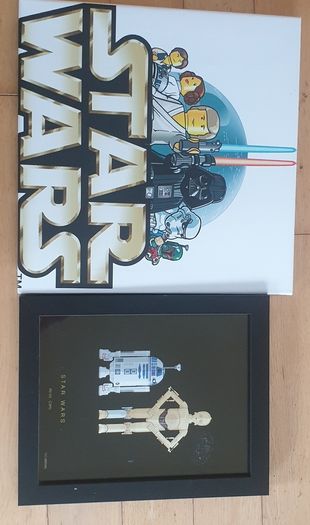 Star wars canvas & framed R2D2 Still