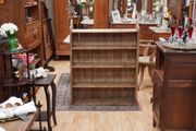 Victorian Pine Open Bookcase / Kitchen Dresser Rack