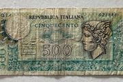 Italy 500 Lira 1976 Banknote