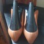 Karen Millen brown leather shoes (free post) Image 6
