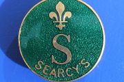 SEARCYS catering company - staff badge (c.1980's)