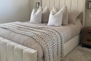 New Double &amp; King Size Bed Frame With Mattress Opt