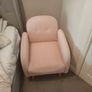 Light Pink Armchair Image 2