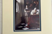 Lady writing a letter by Jan Vermeer print, brand new