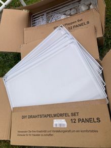 Pet Fence - 3 boxes with 12 panels each