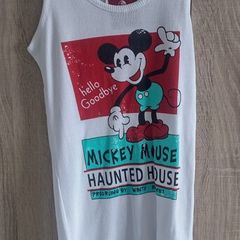 New Disney Mickey mouse tank top fiits size six eight