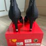 Kate Applby black Sparkle heels Image 3
