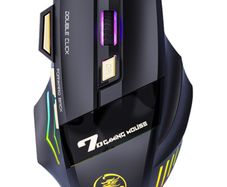 iMice Wireless Gaming mouse LED Gaming Optical Mouse black 3200 DPI rechargeable