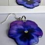 Purple Angel Floral Pansy Image 2