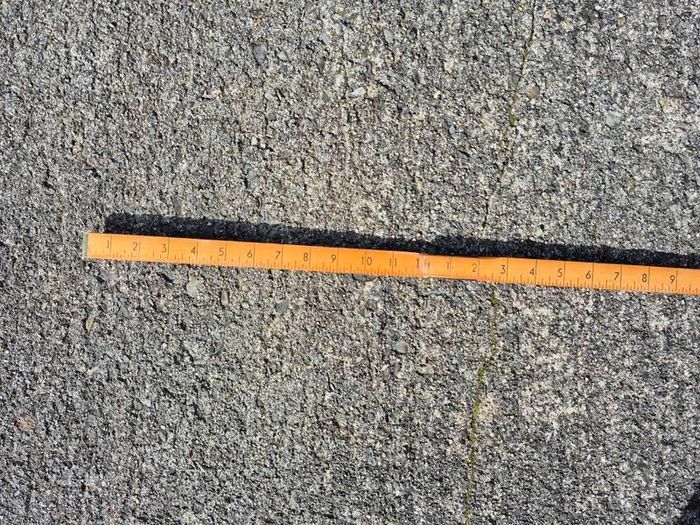 Vintage Blundell Harling 2m Wooden Folding Ruler  BS 4484 Metric