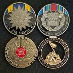 UNITED STATES, military challenge/ commerative coins.