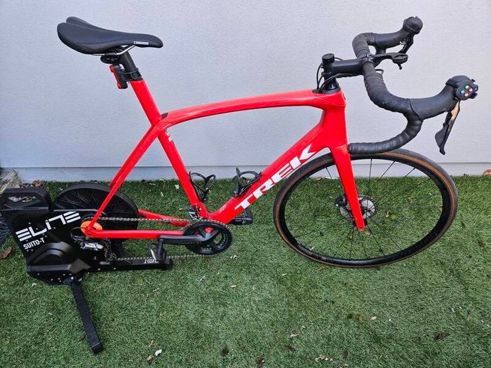 trek sl6 domane gen3 and smart trainer