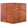 Garden Raised Bed Acacia Wood 100x100x100 cm Image 6