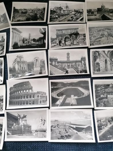 Vintage Roma, Italy Set of Landmark Photos