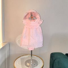 Cute Baby Girls Matching Dress Hat & Knickers Age 3-6 months / EU 68 cm