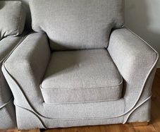 Grey Armchair Right Style Furniture