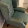 Queen  Anne Wingback Armchair Image 2