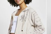 River Island Womens grey " RI Couture " zip trough hoodie