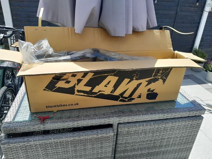 blank grizzly bmx frame