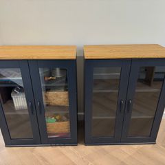 Cabinet with glass doors