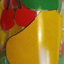 Vintage 1960's fruit print glasses and jug. Image 4