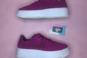 Premium Nike Air Force 1 Low Wedge Sage