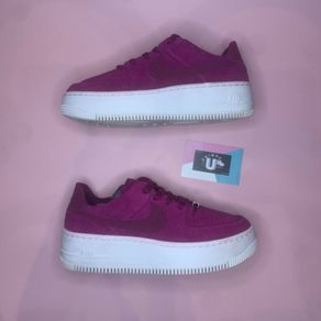 Premium Nike Air Force 1 Low Wedge Sage