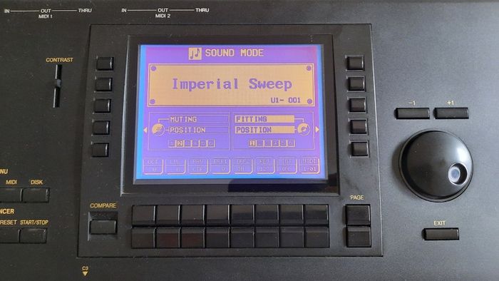 Technics SX-WSA1 Acoustic Modelling Synthesizer