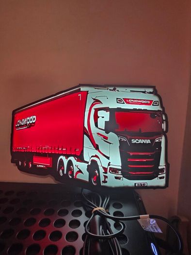 WWE Raw LED Lightbox