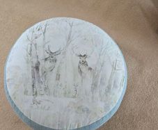 Maison Voyage poof and cushions