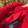 coat teddy red Image 4