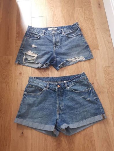Denim Shorts Set - Topshop / H&M