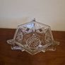 vintage glass bowl decco Image 4