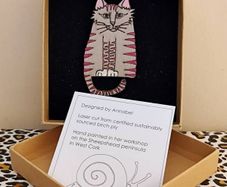 'Annabel' Cat Brooch