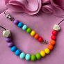 Breastfeeding necklace and matching keychain Image 5