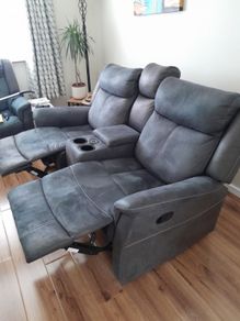 Two seater recliner sofa