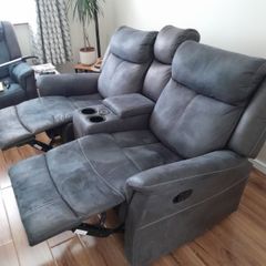 Two seater recliner sofa