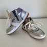 clarks girls high top trainers jnr 8F Image 2