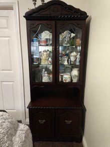 Mahogany China Cabinet
