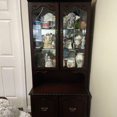 Mahogany China Cabinet