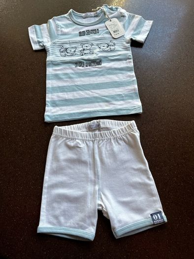 DIRKJE baby shorts & T-shirt Age 12 months