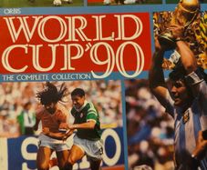 Orbis World Cup 90 sticker album Complete
