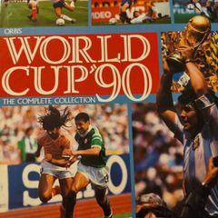 Orbis World Cup 90 sticker album Complete