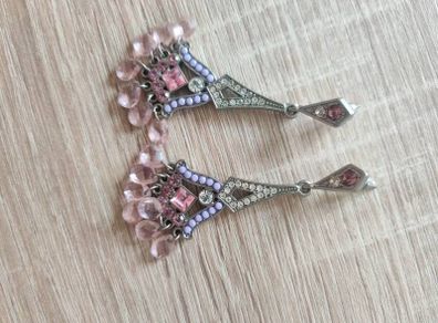 Lovely large costume earrings Free postage